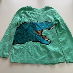 Carter's Green Dinosaur Long Sleeve Tee